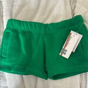 Girls Vintage Havana Mid-Rise Sweat Shorts